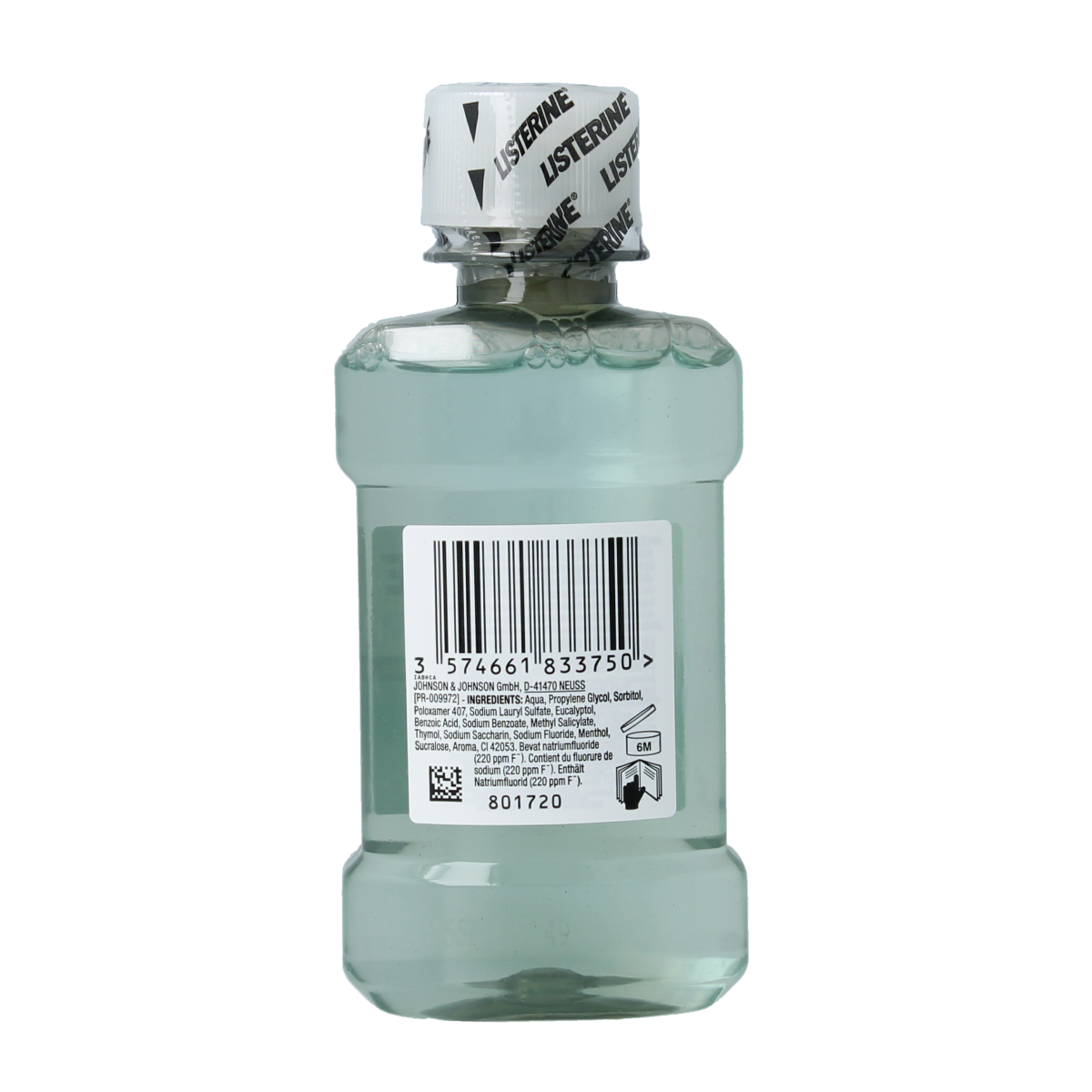 Listerine Mondwater coolmint mild 80.00 Milliliter
