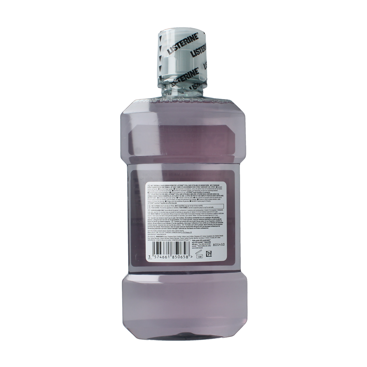 Listerine Mondwater total care extra mild 500.00 Milliliter