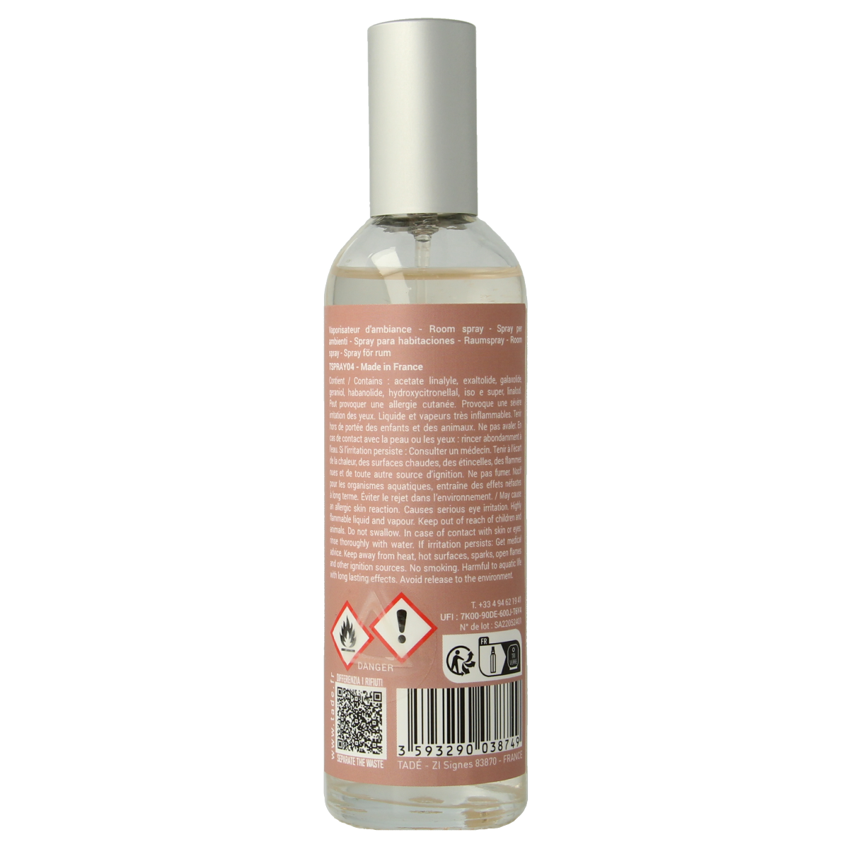 Tade Huisparfum cotton 100.00 Milliliter
