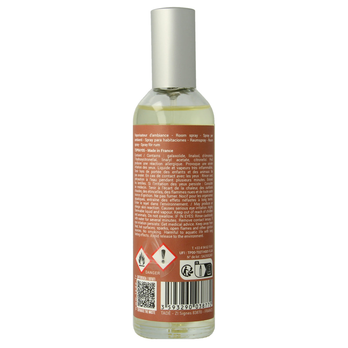 Tade Huisparfum neroli 100.00 Milliliter
