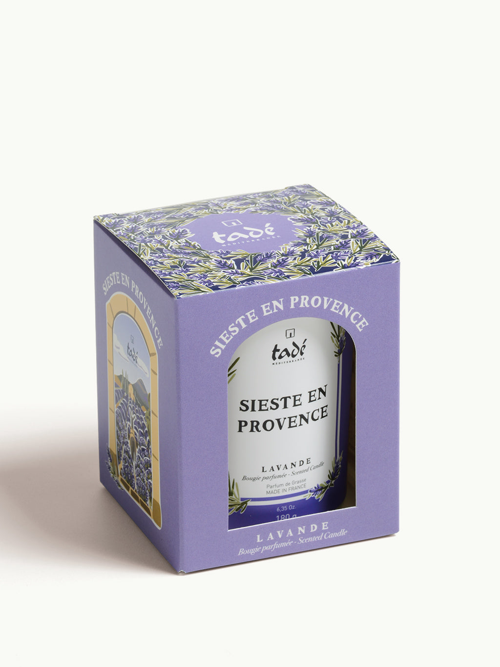 Tade Geurkaars lavendel 180.00 Gram