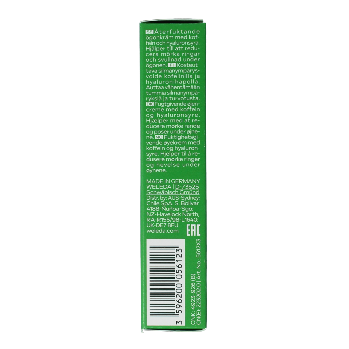 Weleda Skin food oogcontourcreme 12.00 Milliliter