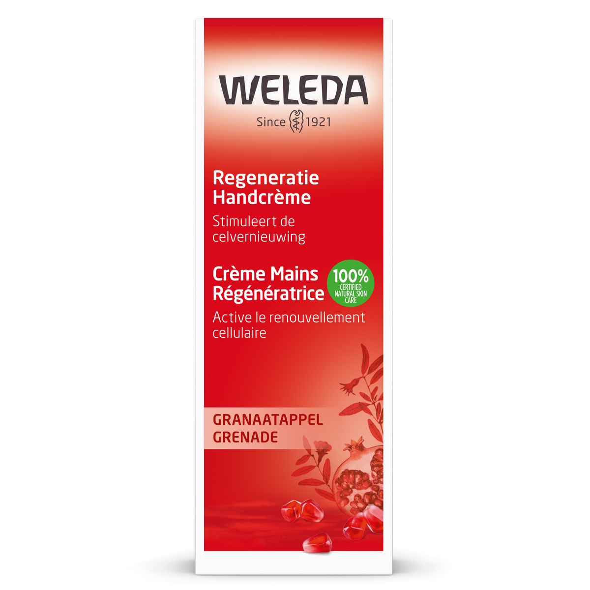 Weleda Granaatappel regenererende handcreme 50 Milliliter
