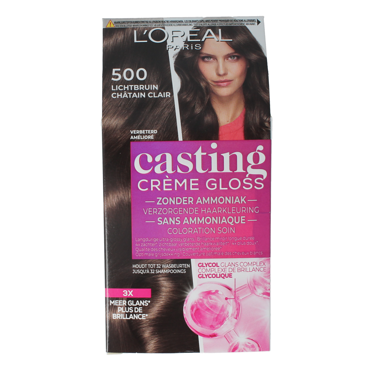 Casting Casting creme gloss 500 Cafe lungo 1.00 Set