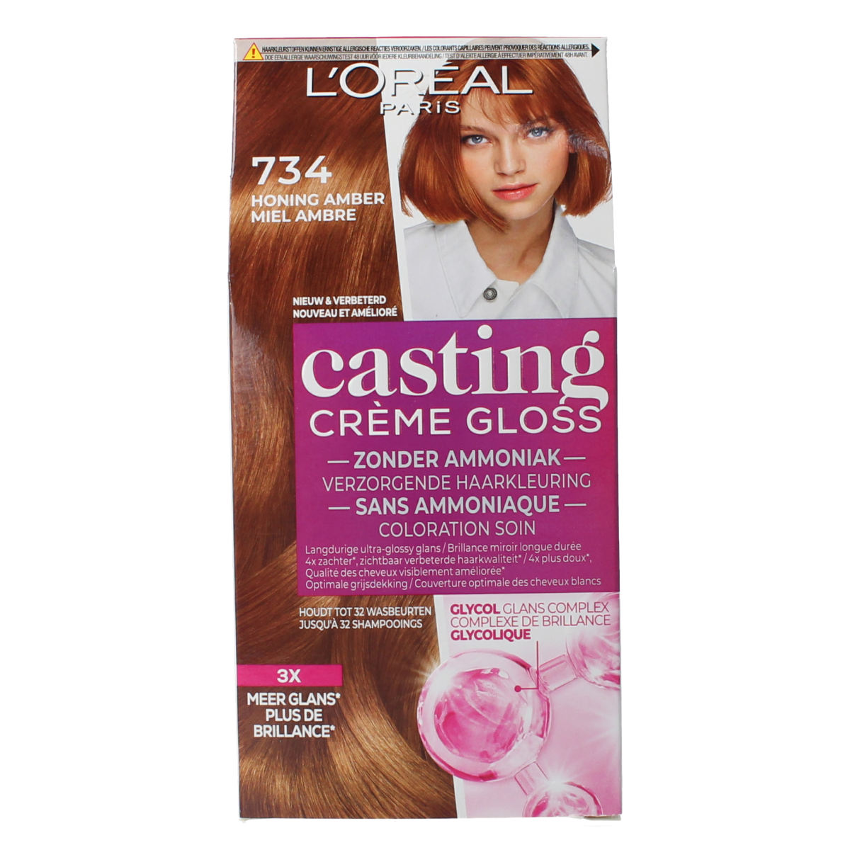 Casting Casting creme gloss 734 Honey crumble 1.00 Set