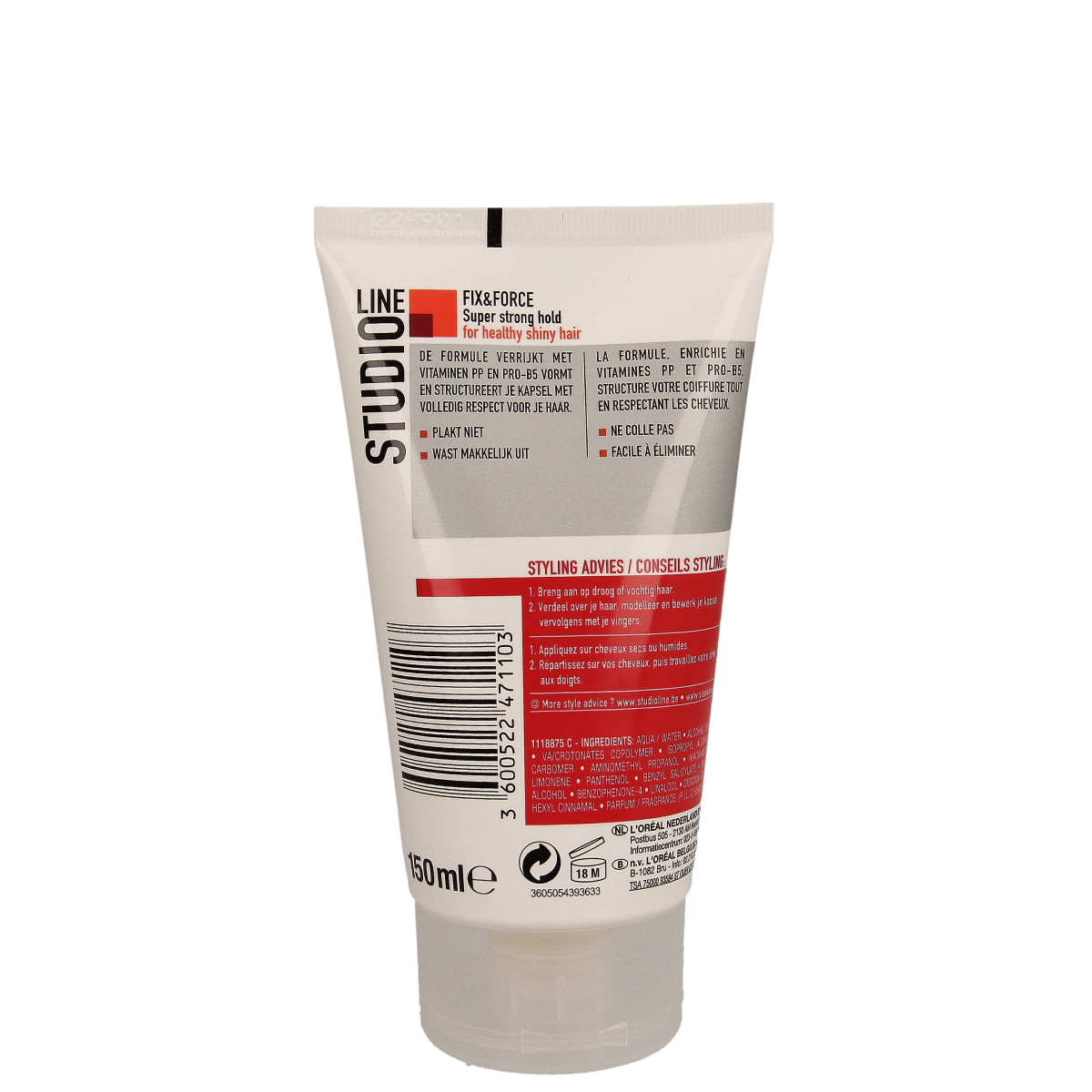 Studio Line Studio line fix & force multi vitamins gel 150.00 Milliliter
