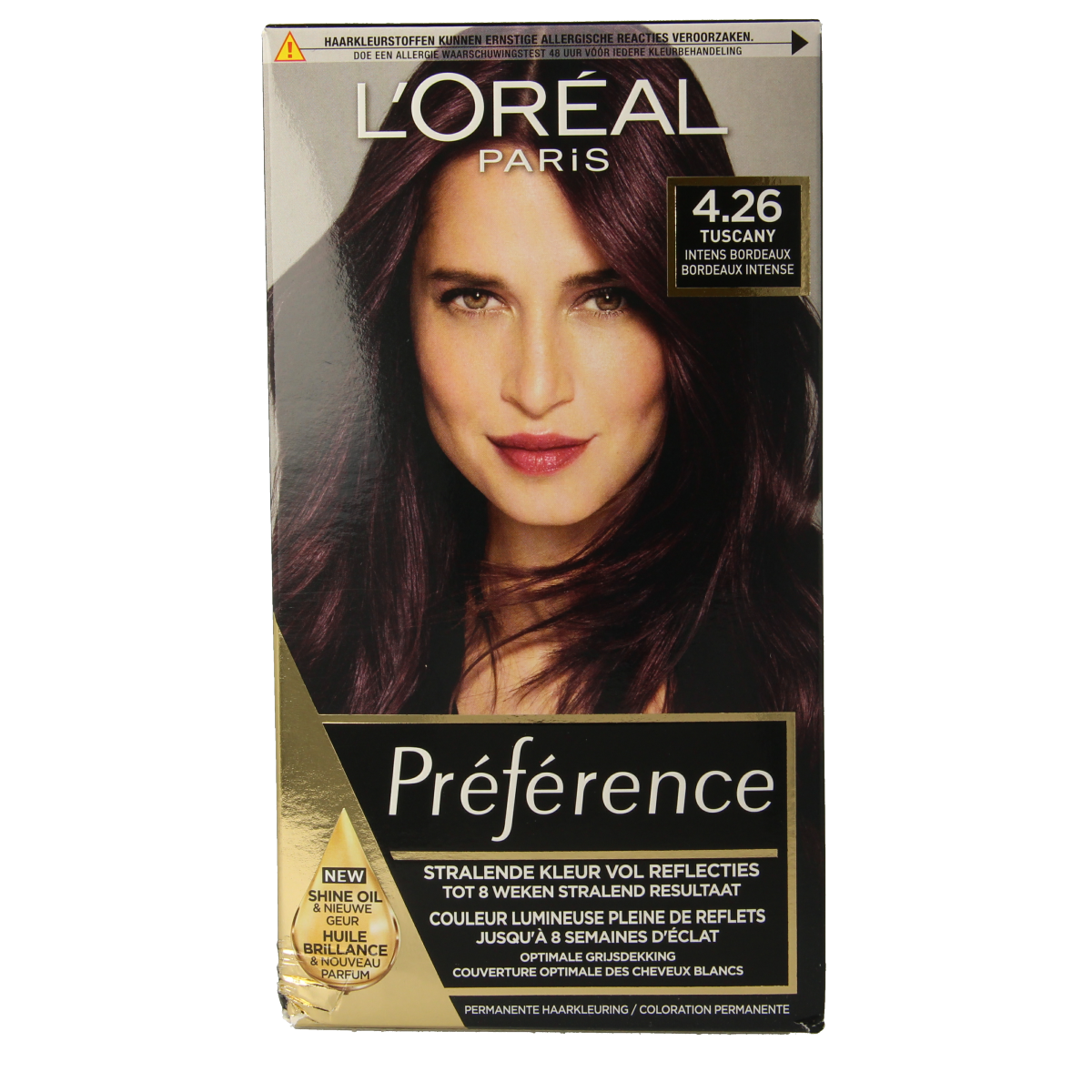 Preference 4.26 Tuscany intens bordeaux  1.00 Set