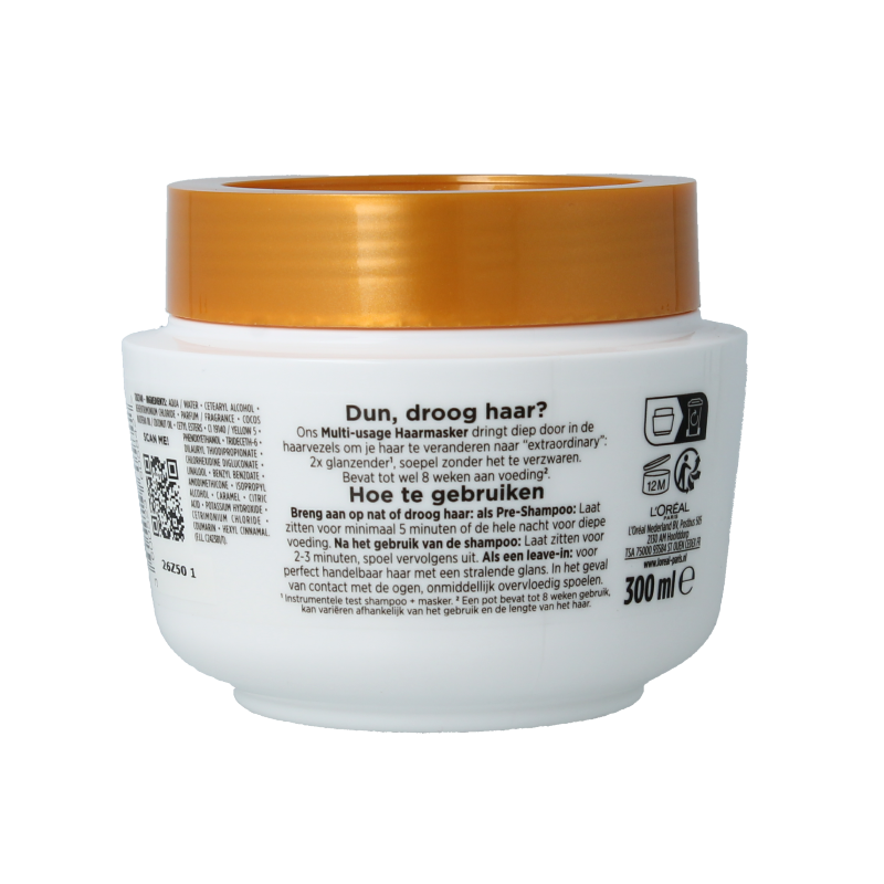 Elvive Masker extraordinary oil coconut  300 Milliliter