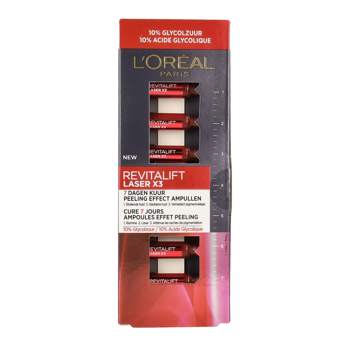 L'Oreal Paris Revitalift Laser X3 Peeling Effect Ampullen  7.00 Ampullen