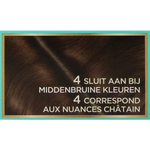Magic Retouch Permanente haarkleuring nr 4 middenbruin 1 Stuks