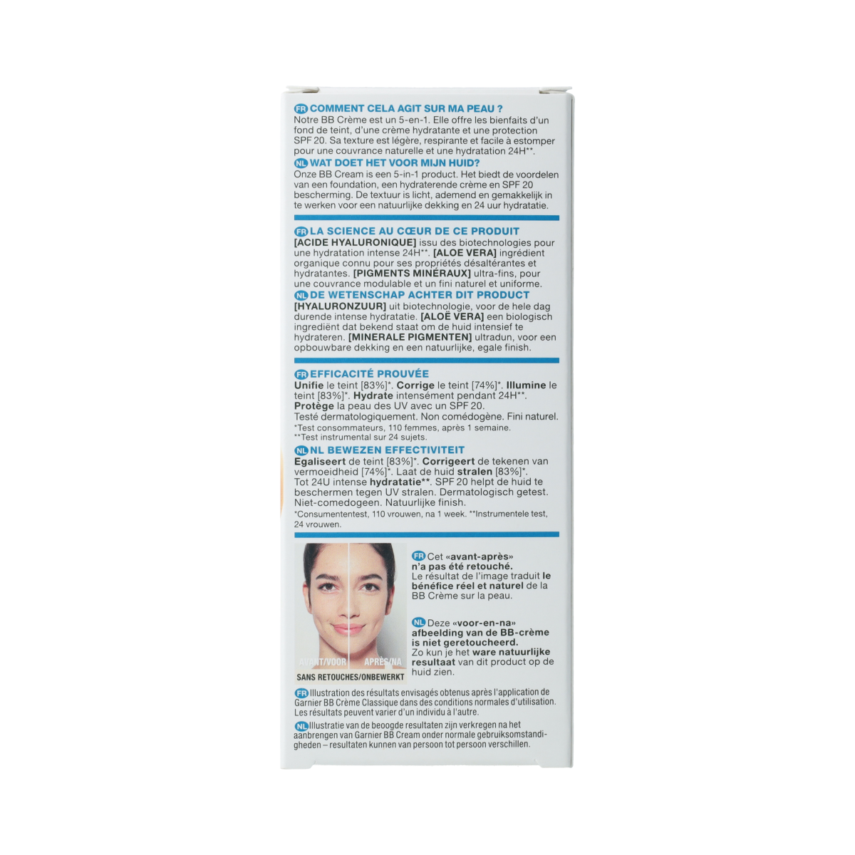Garnier Skin naturals BB cream classic egaliserend 50.00 Milliliter