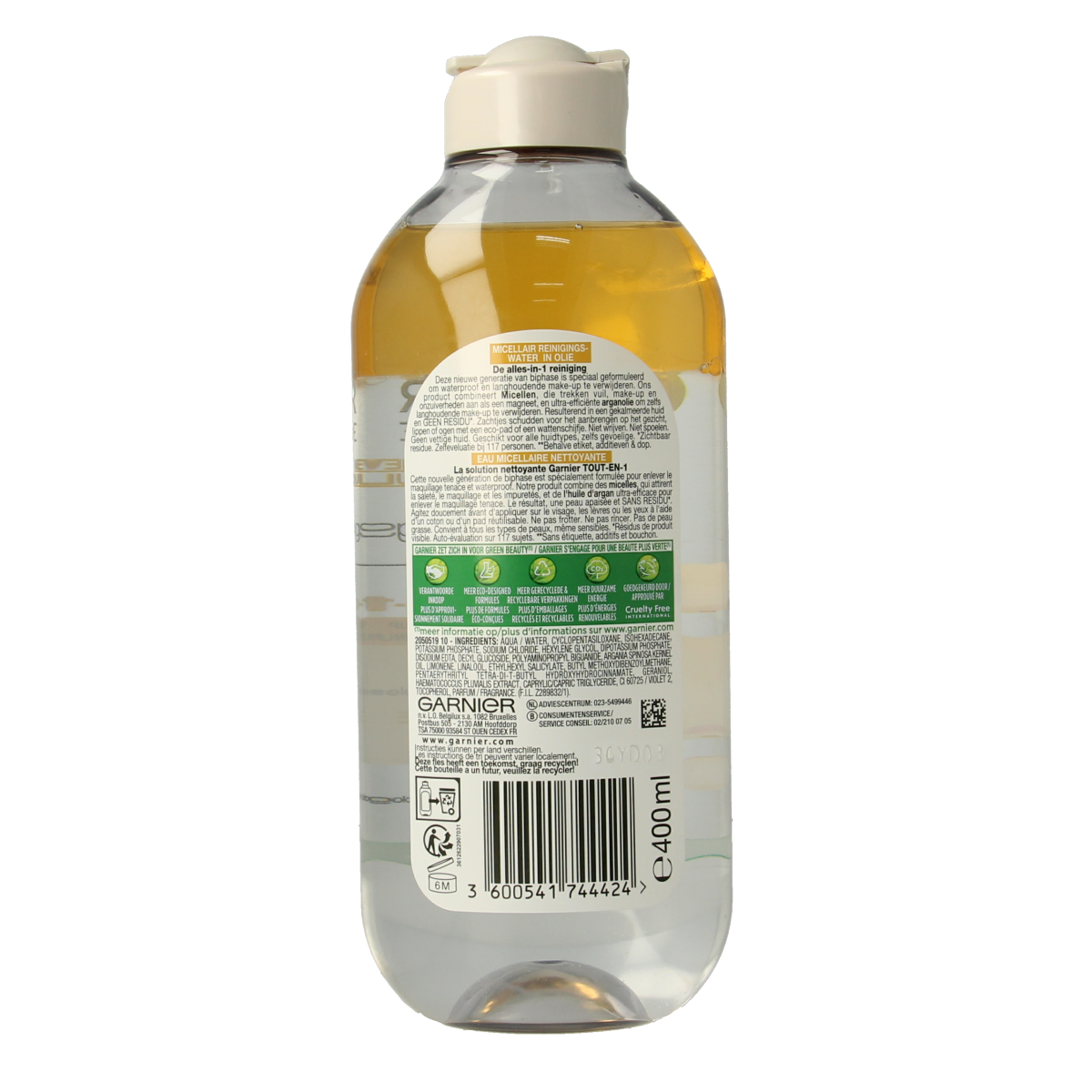 Garnier Skin natural micellair water ultra cleansing 400.00 Milliliter