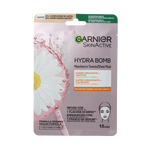 Garnier Skin act tissue masker kamille& hyaluronzuur 1.00 Stuks