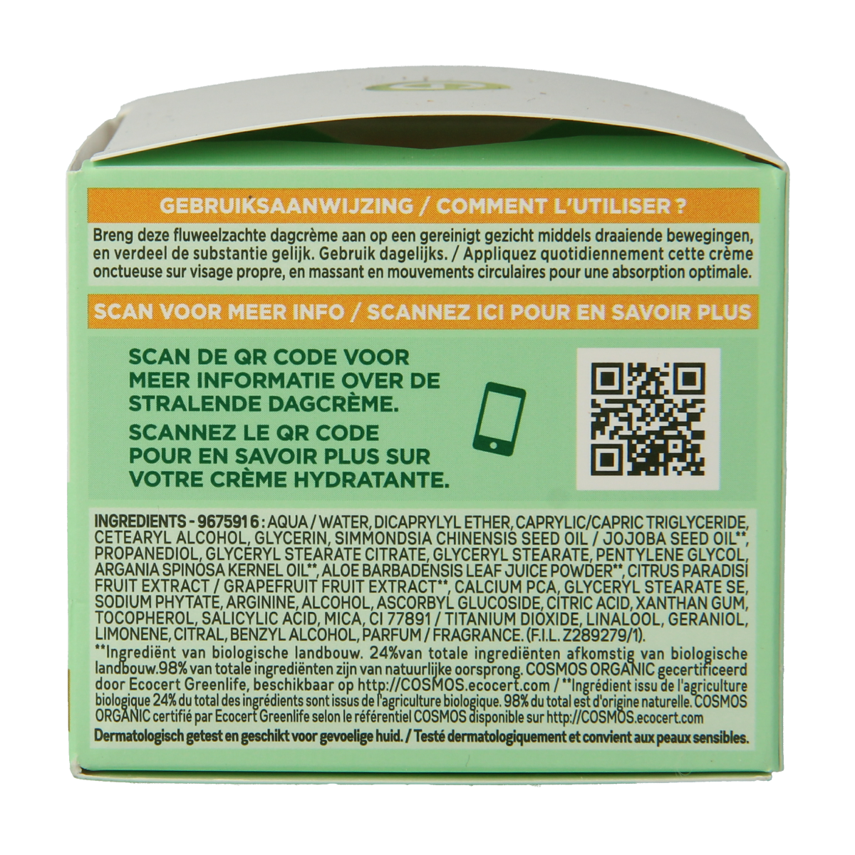 Garnier Dagcreme  bio vitamine C 50.00 Milliliter