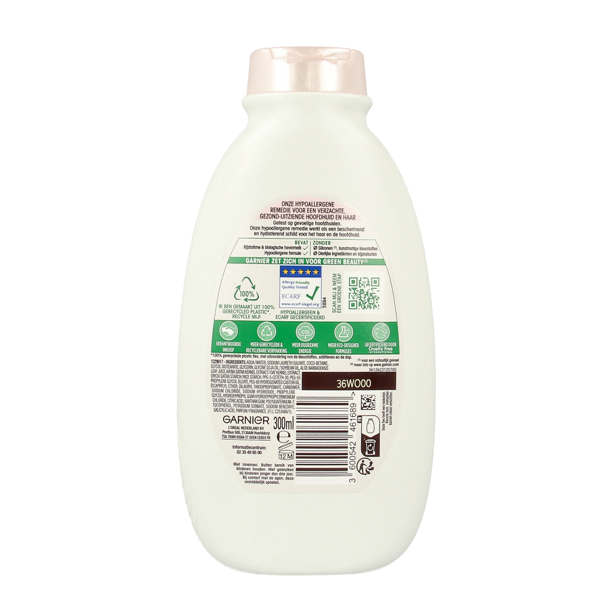 Garnier Loving blends shampoo milde haver 300.00 Milliliter