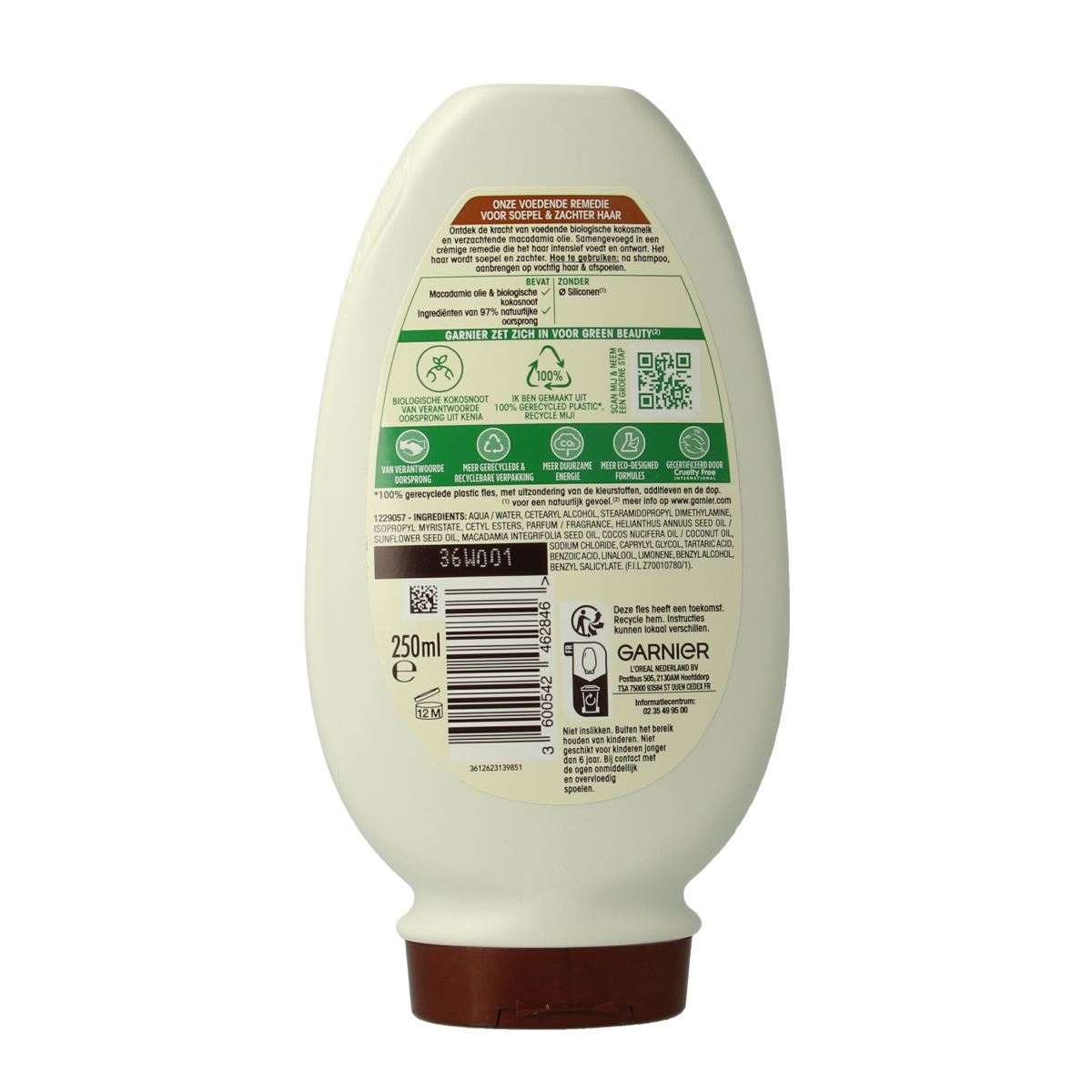 Garnier Loving blends conditioner kokosmelk 250.00 Milliliter
