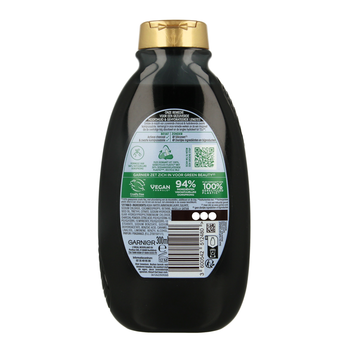 Garnier Loving blends shampoo charcoal 300.00 Milliliter