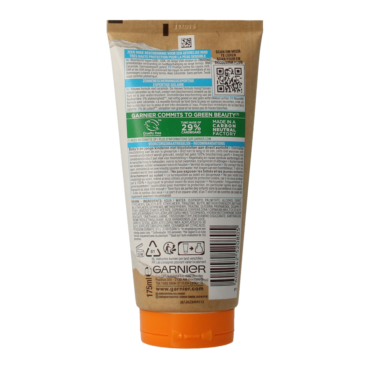 Ambre Solaire Milk wetskin kids SPF50 175.00 Milliliter
