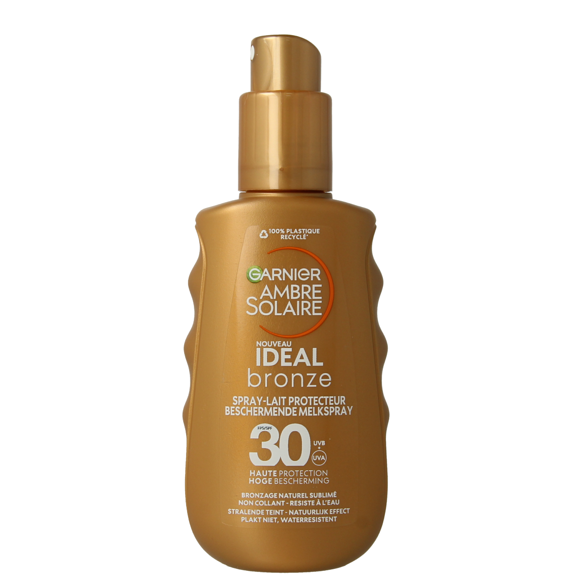 Ambre Solaire Melkspray ideal bronze SPF30 150.00 Milliliter