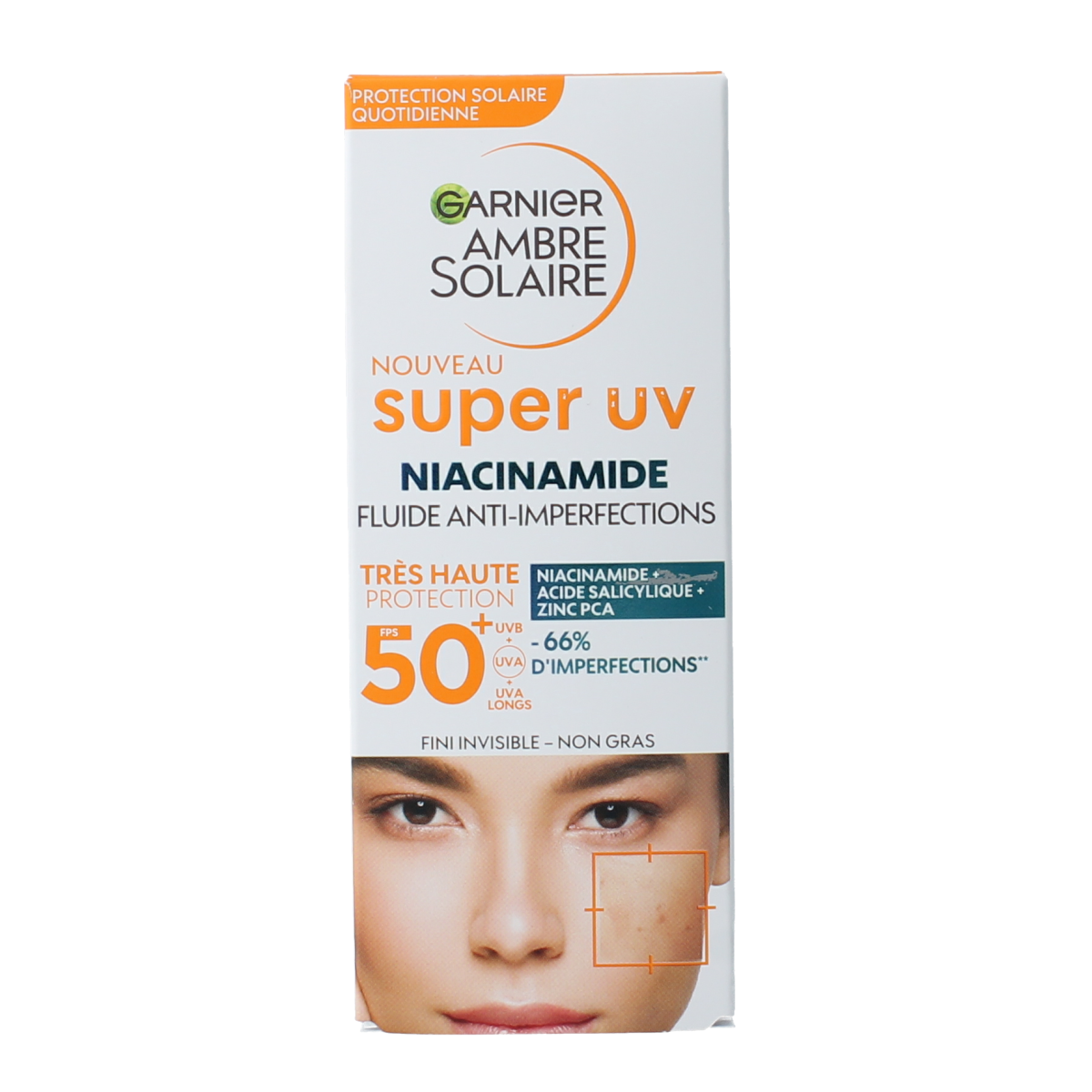 Ambre Solaire Fluid niacinamide super UV SPF50+ 40.00 Milliliter