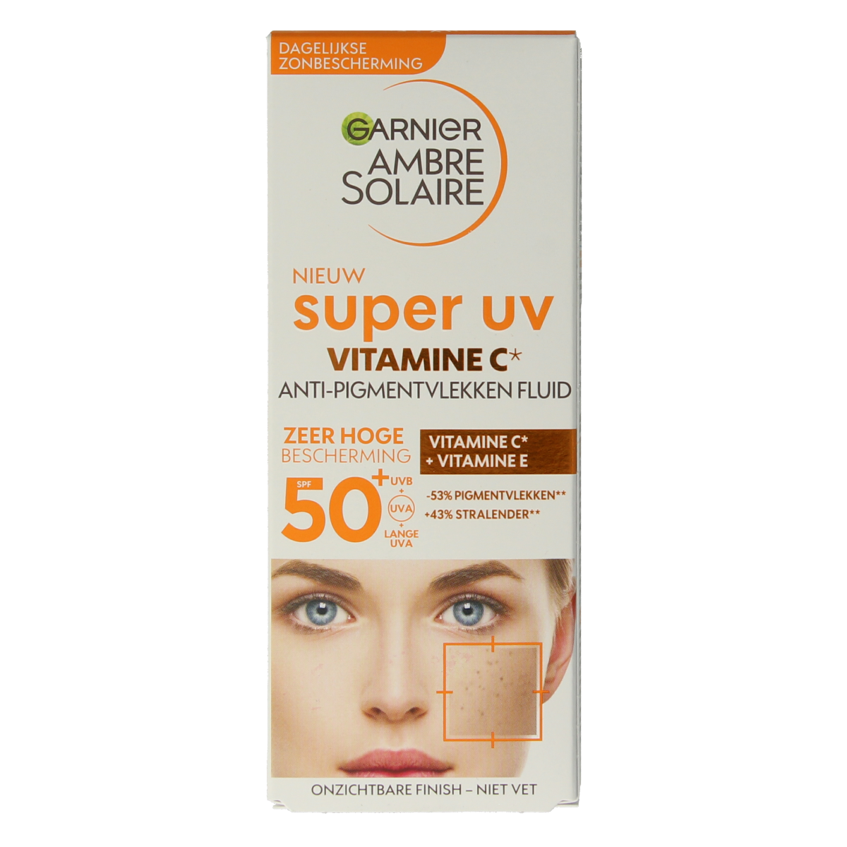 Ambre Solaire Fluid vitamine C super UV SPF50+ 40.00 Milliliter