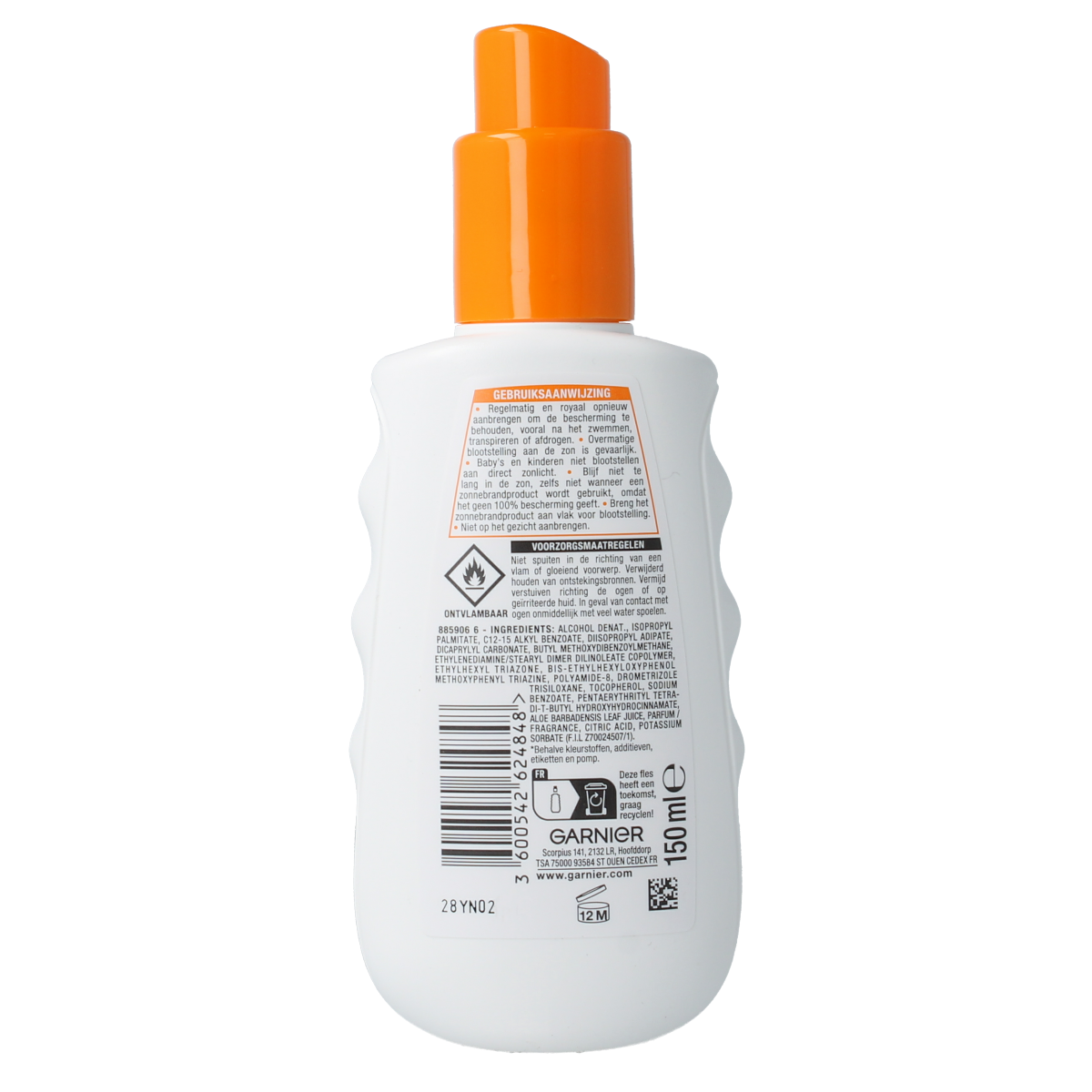 Ambre Solaire Invisible protect transparante spray SPF30 150.00 Milliliter