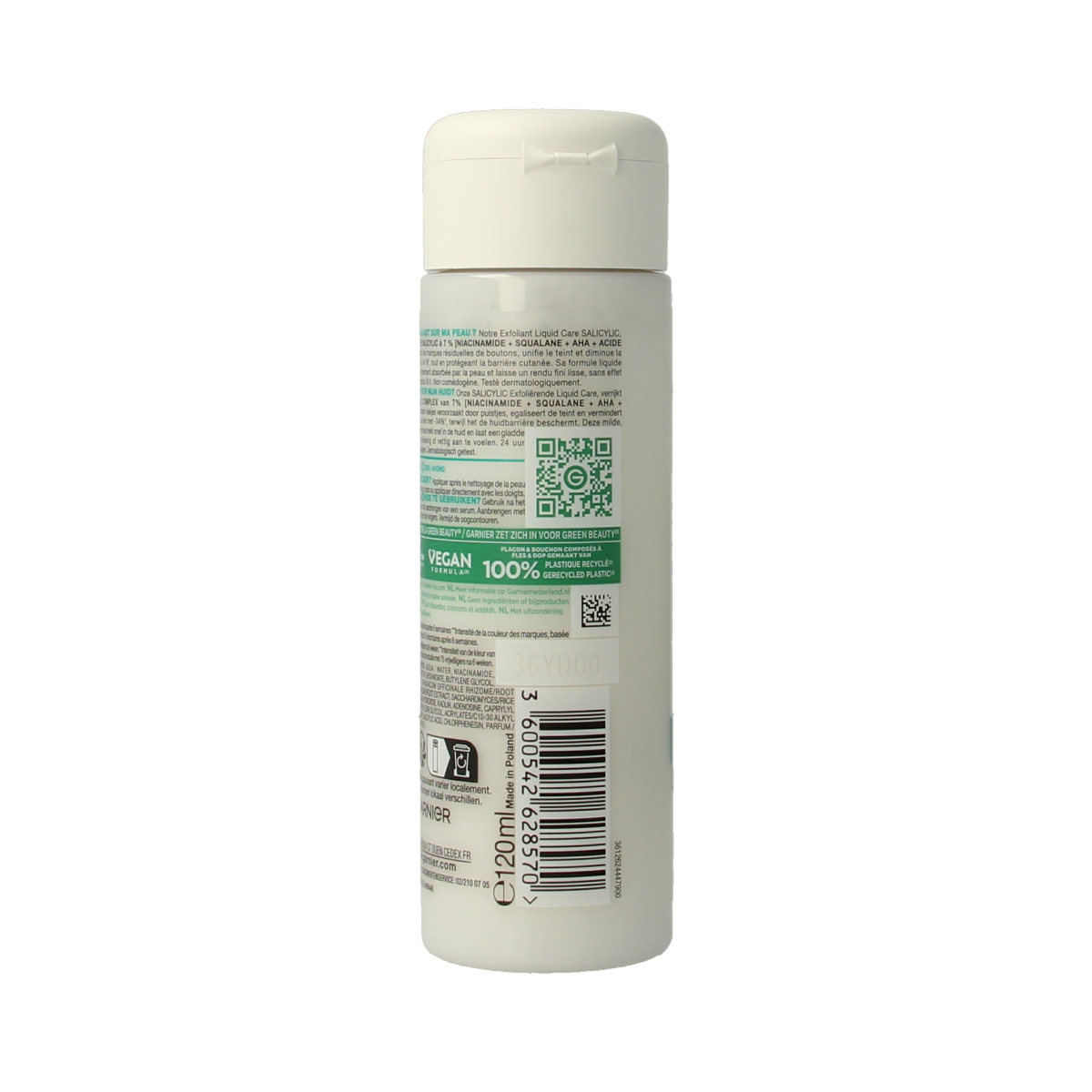 Garnier PureActive salicyic exfolierende liquid care 120.00 Milliliter
