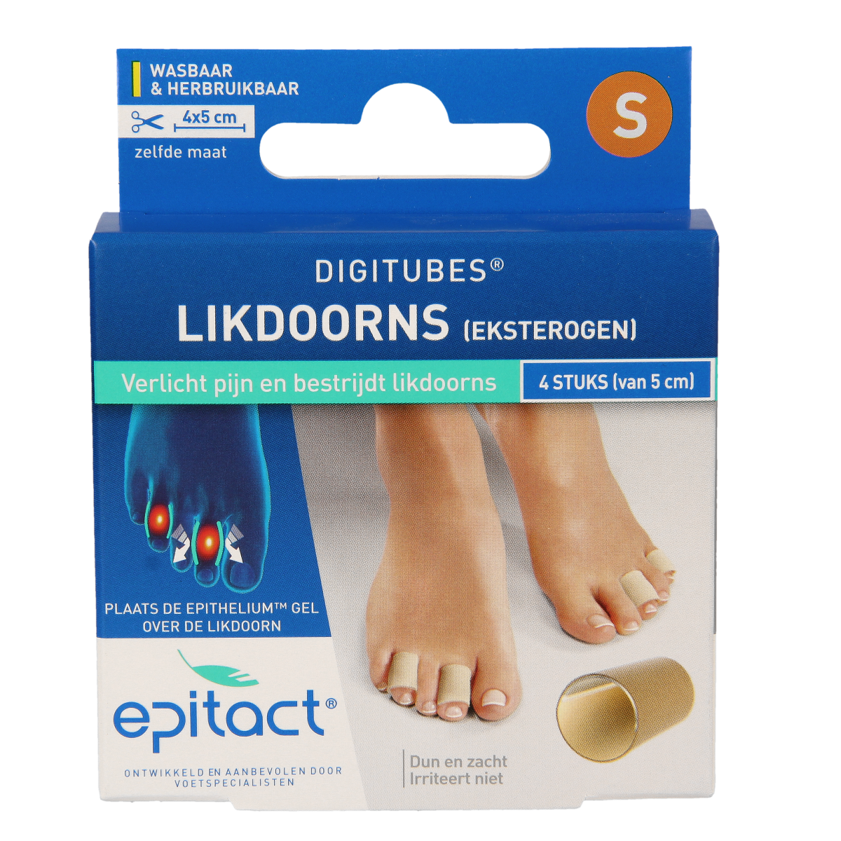 Epitact Digitube S 5cm 4.00 Stuks