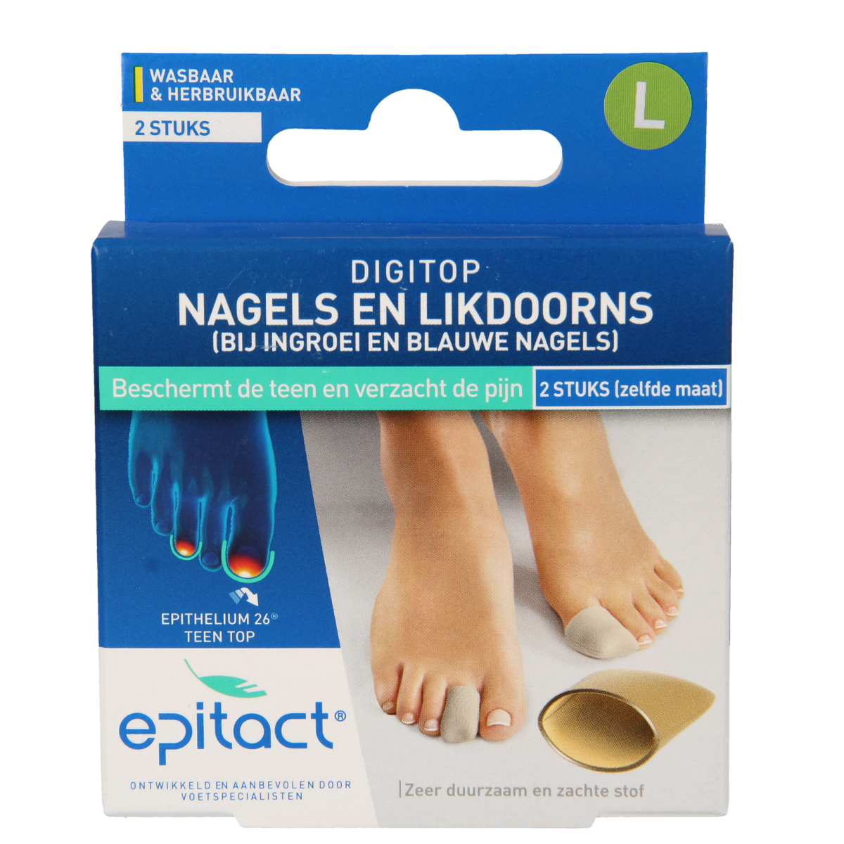 Epitact Digitop nagels en likdoorns L 2.00 Stuks