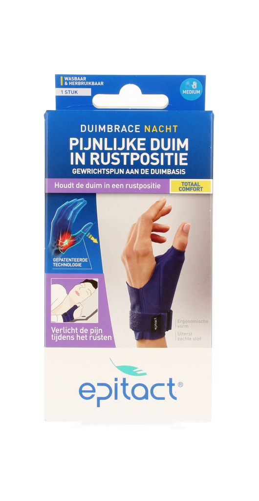 Epitact Duim orthese nacht rechts maat M 1.00 Stuks