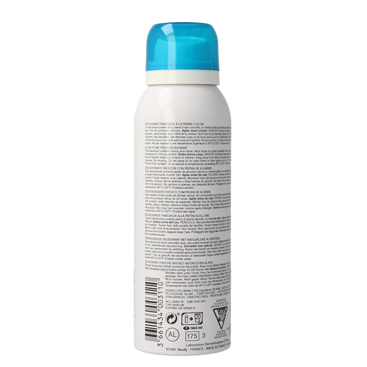 Uriage Thermaal water verfrissende deodorant 125.00 Milliliter