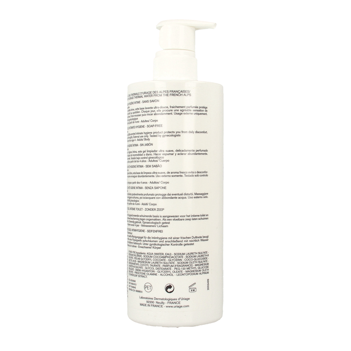 Uriage Gyn-phy 500.00 Milliliter