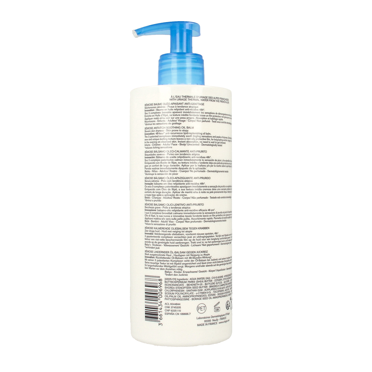 Uriage Xemose baume olea apaisant anti-grattage 500.00 Milliliter