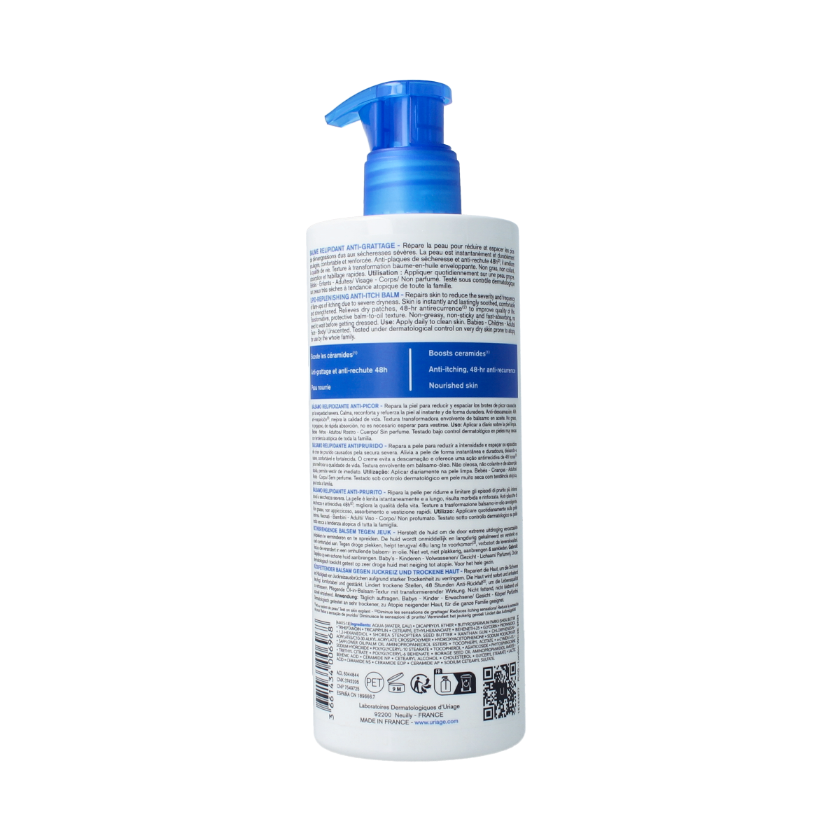 Uriage Xemose baume olea apaisant anti-grattage 500.00 Milliliter