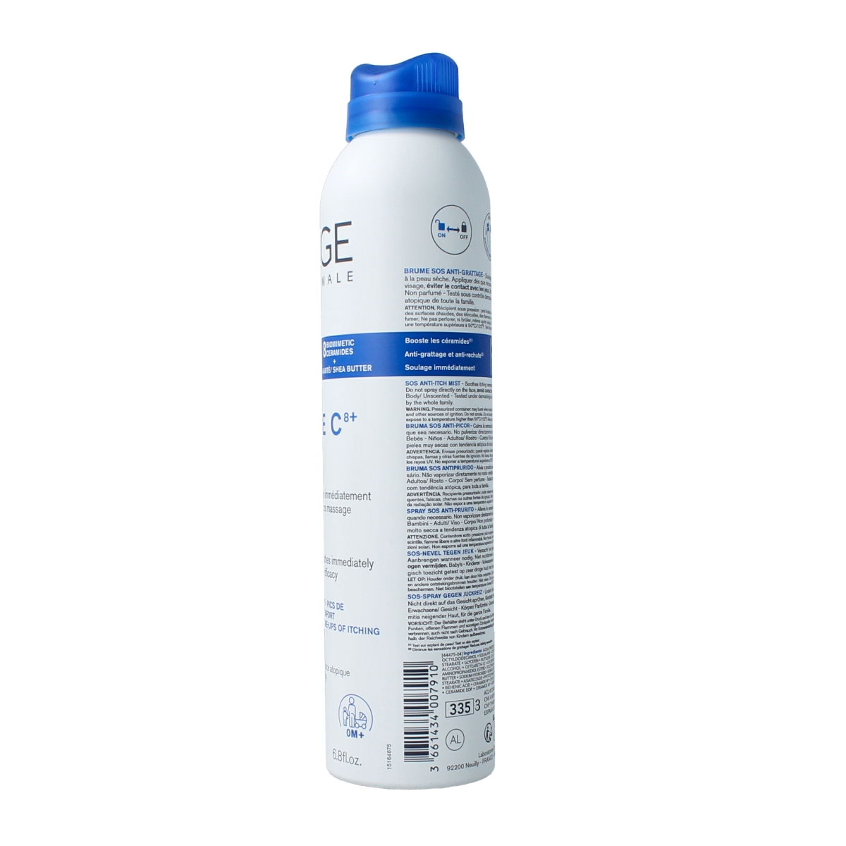 Uriage Xemose SOS nevel tegen krabben 200.00 Milliliter