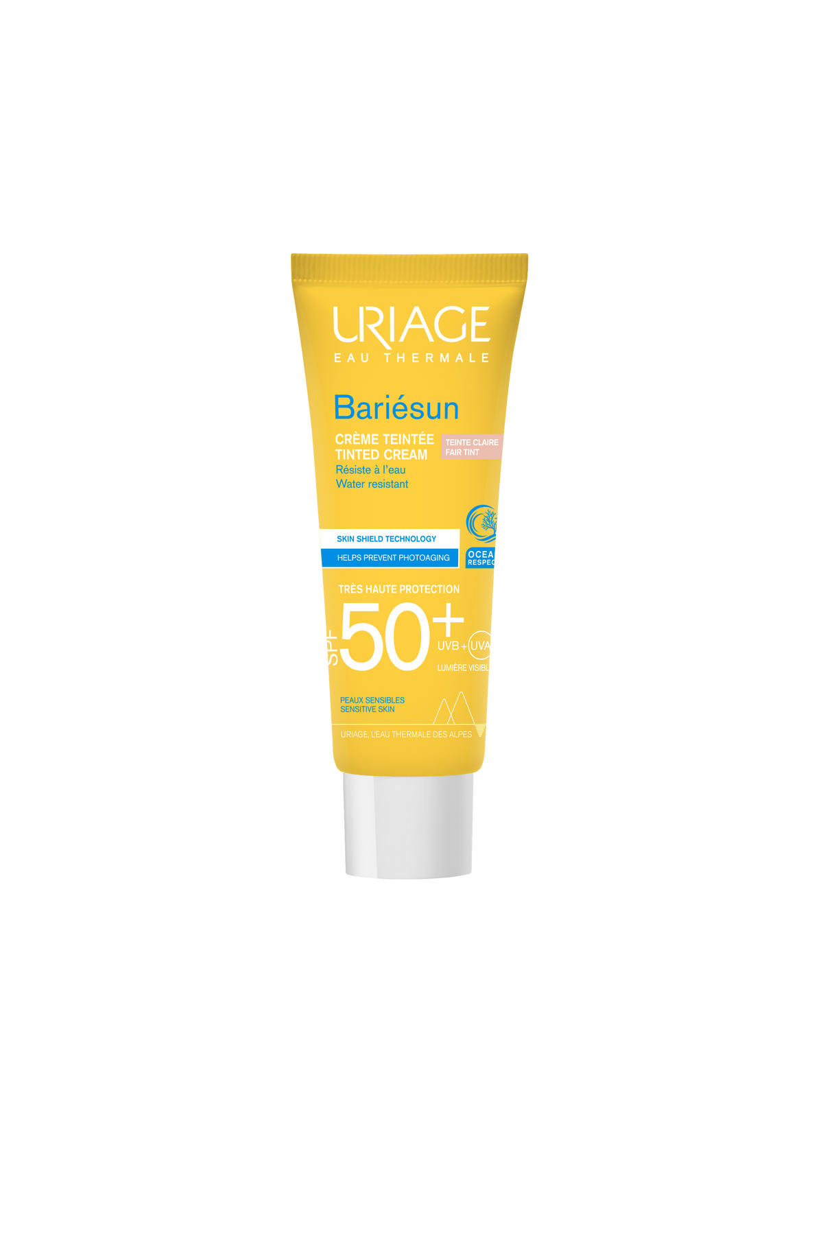 Uriage Sun getinte creme licht SPF50 50.00 Milliliter