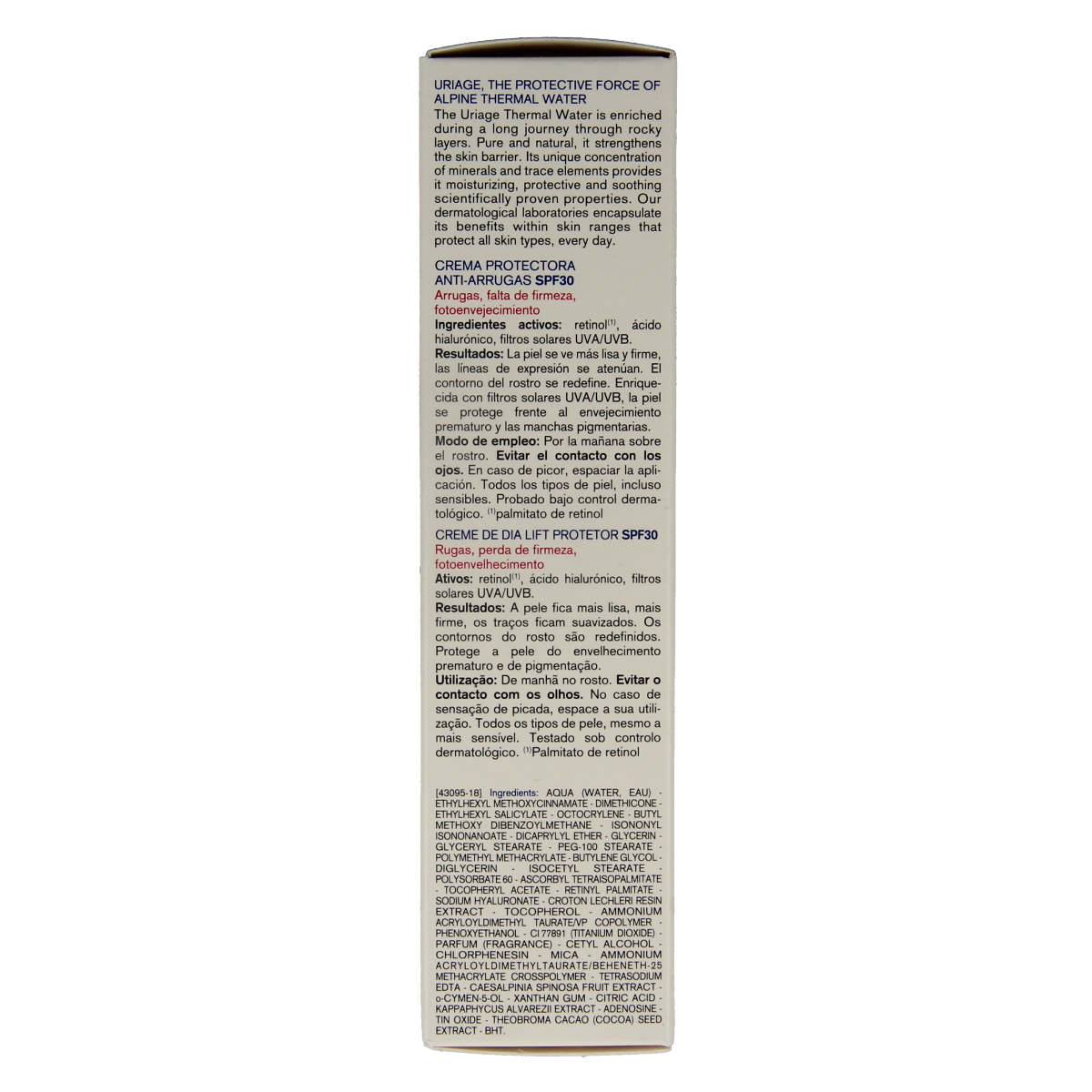 Uriage Age lift dagcreme SPF30 40.00 Milliliter