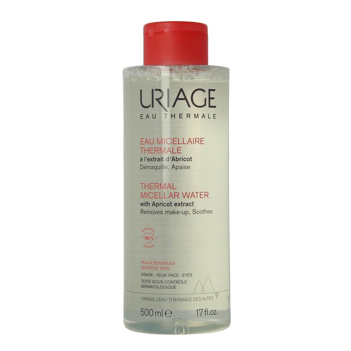 Uriage Thermaal micellairwater gevoelige  huid 500.00 Milliliter