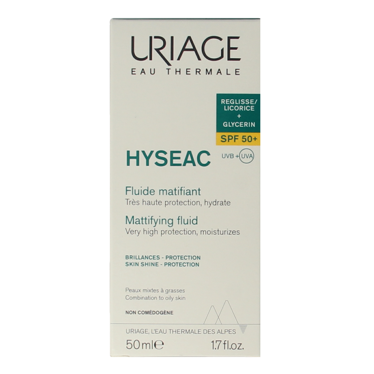 Uriage Hyseac fluide SPF50+ 50.00 Milliliter