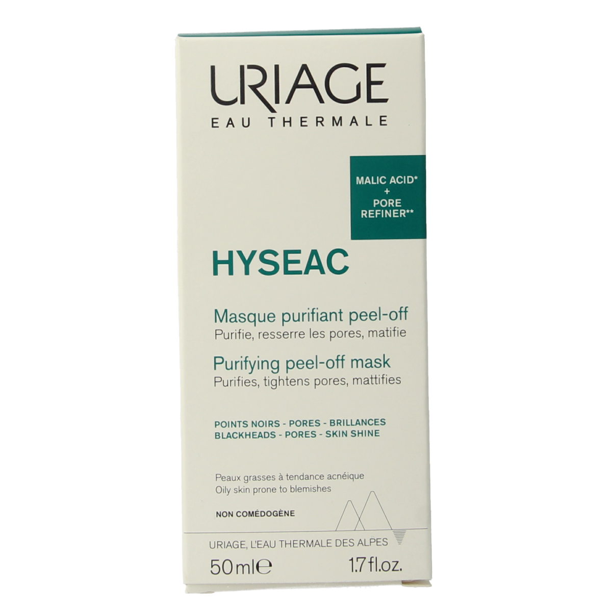 Uriage Hyseac peel off masker 50.00 Milliliter