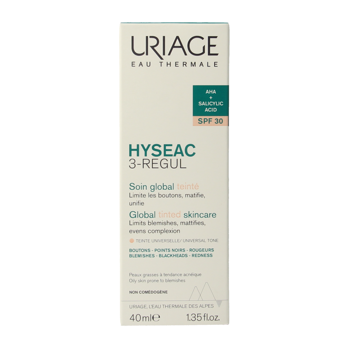 Uriage Hyseac allround verzorging getint 40.00 Milliliter