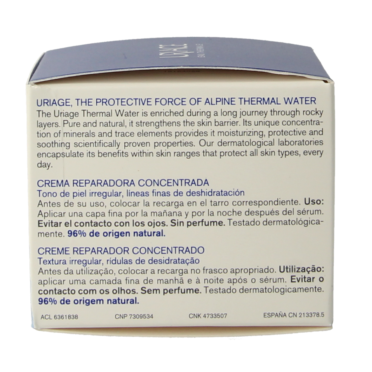 Uriage Cica daily creme recharge 50.00 Milliliter