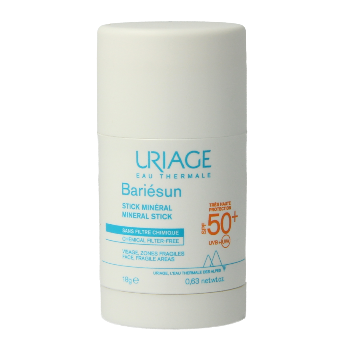 Uriage Bariesun SPF50+ stick mineral 18.00 Gram