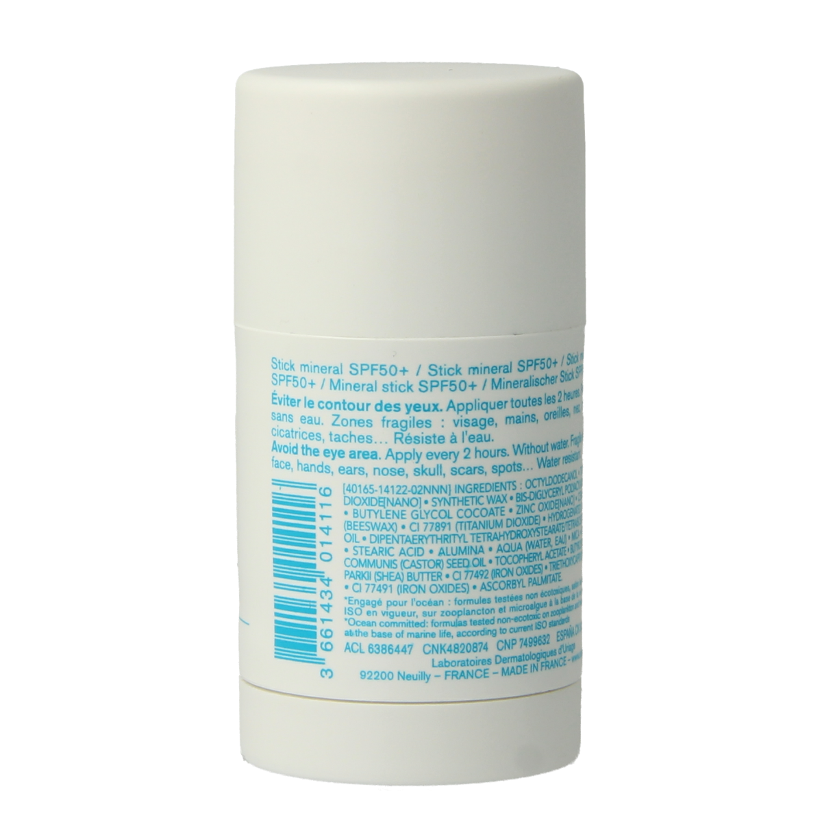 Uriage Bariesun SPF50+ stick mineral 18.00 Gram
