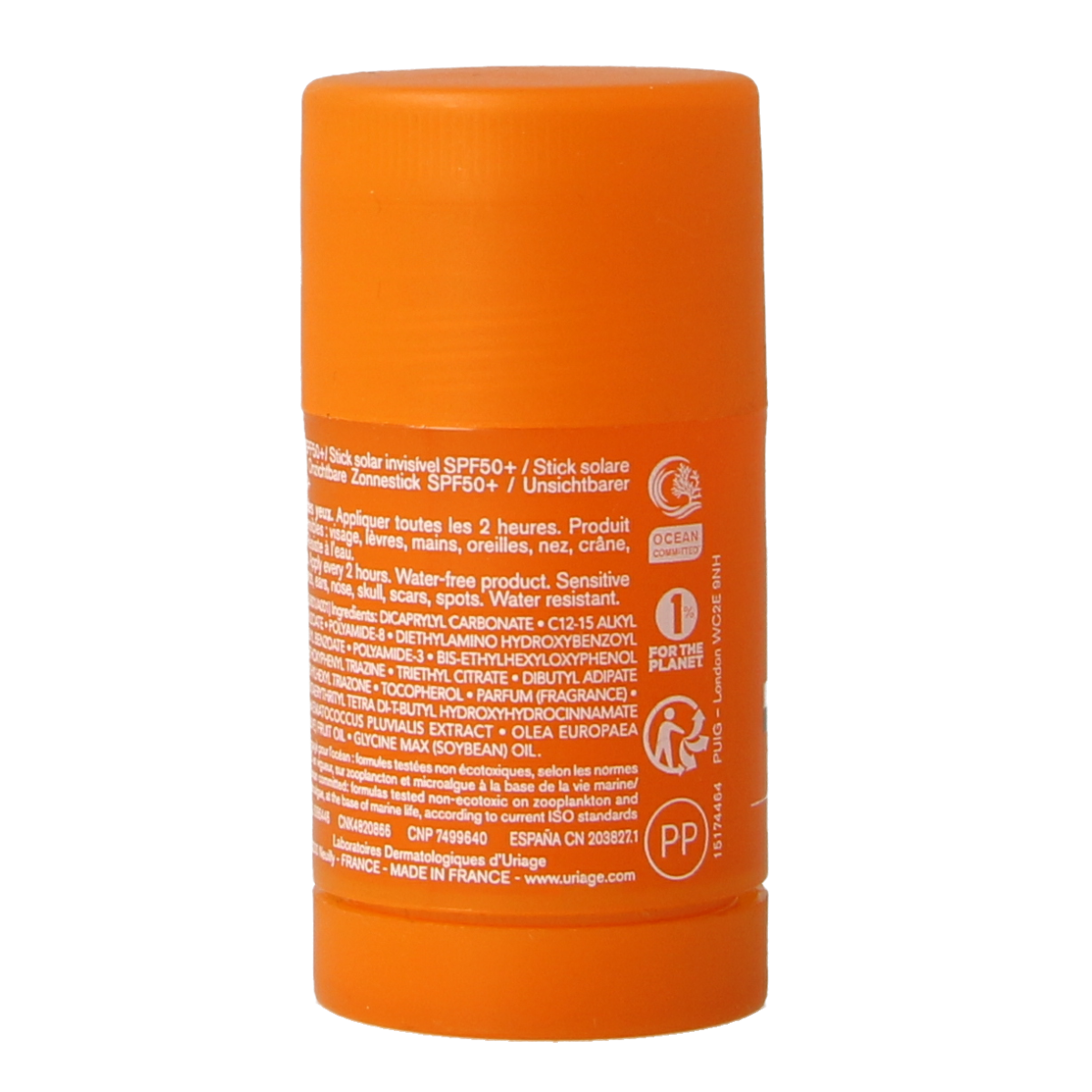 Uriage Bariesun SPF50+ stick invisible glow 18.00 Gram