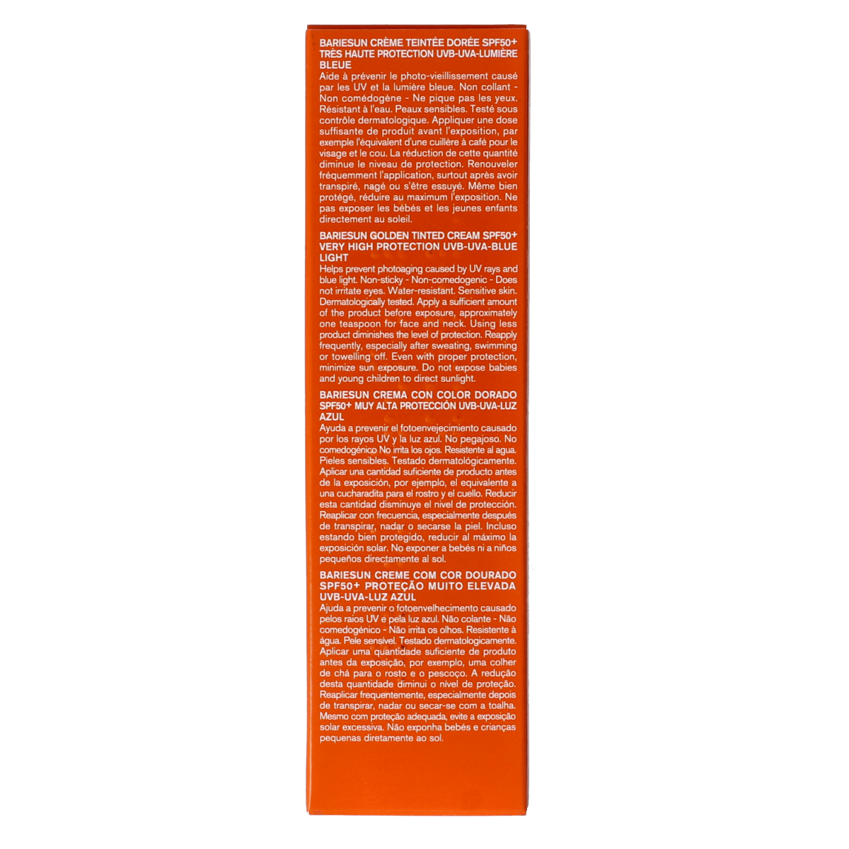 Uriage Bariesun golden tinted cream SPF50 50.00 Milliliter