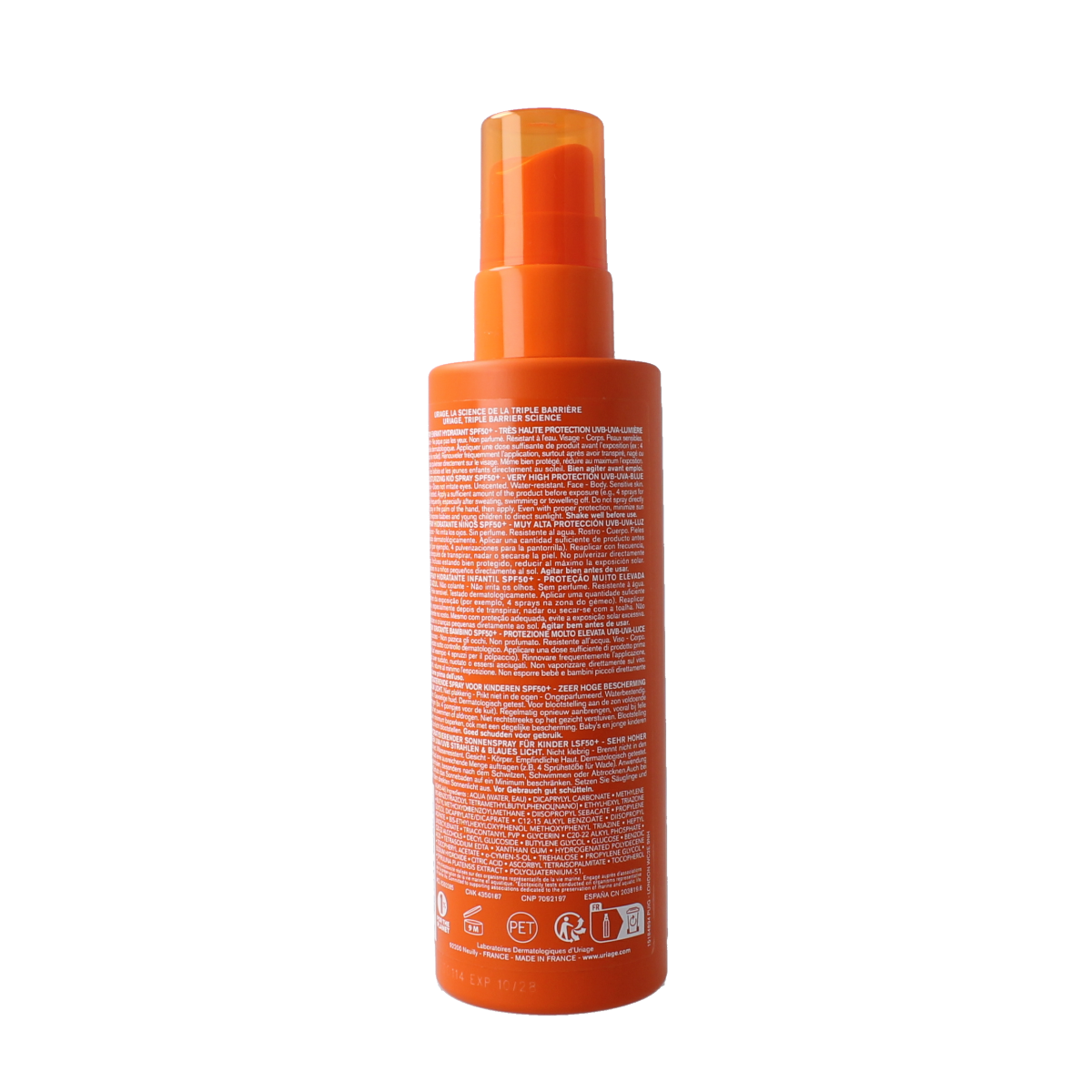 Uriage Bariesun kids spray FF SPF50 200.00 Milliliter