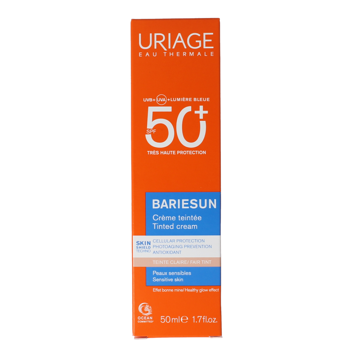 Uriage Bariesun cream tinted SPF50+ 50.00 Milliliter
