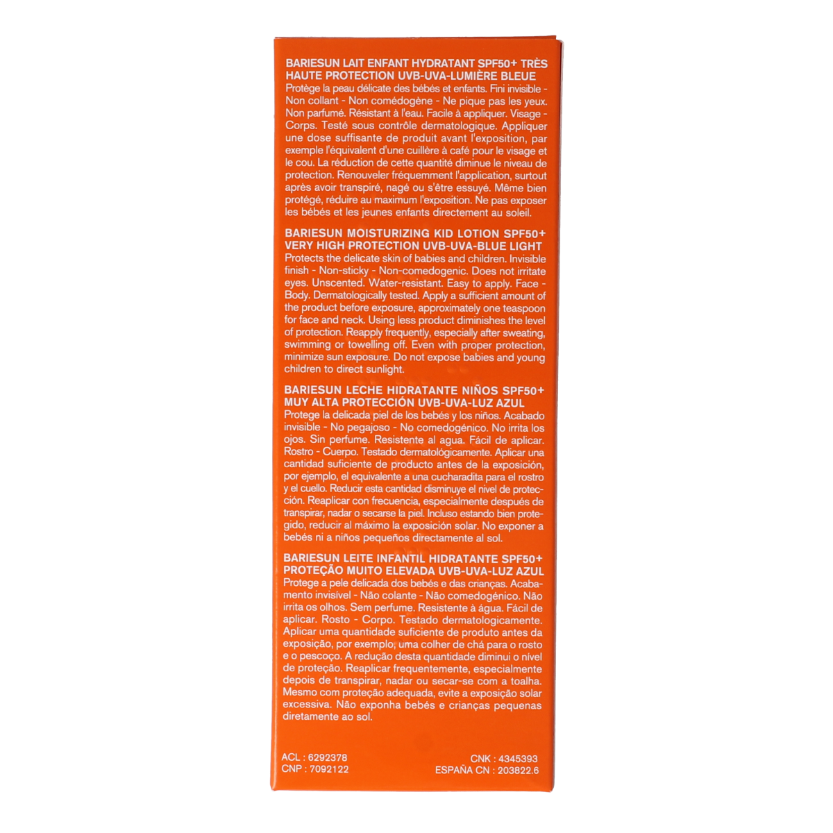 Uriage Bariesun child lotion SPF50 100.00 Milliliter