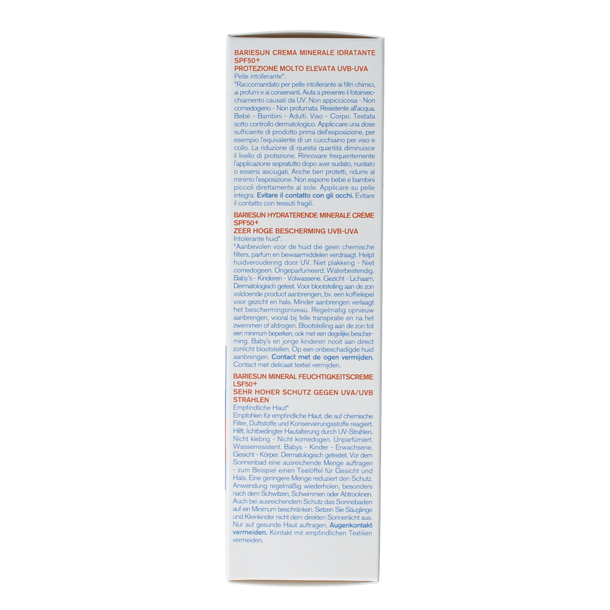 Uriage Bariesun mineral cream SPF50 100.00 Milliliter